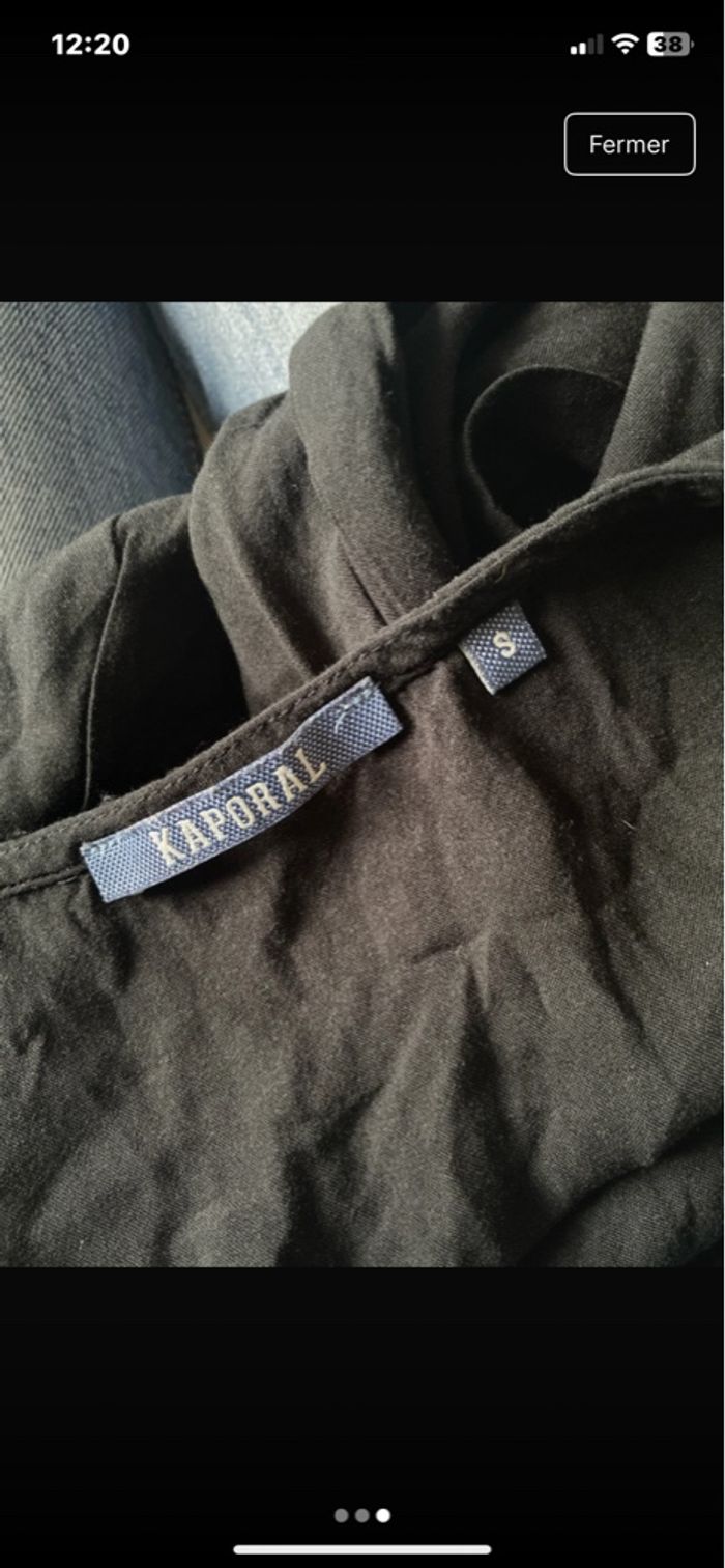 Robe noir kaporal taille s - photo numéro 3