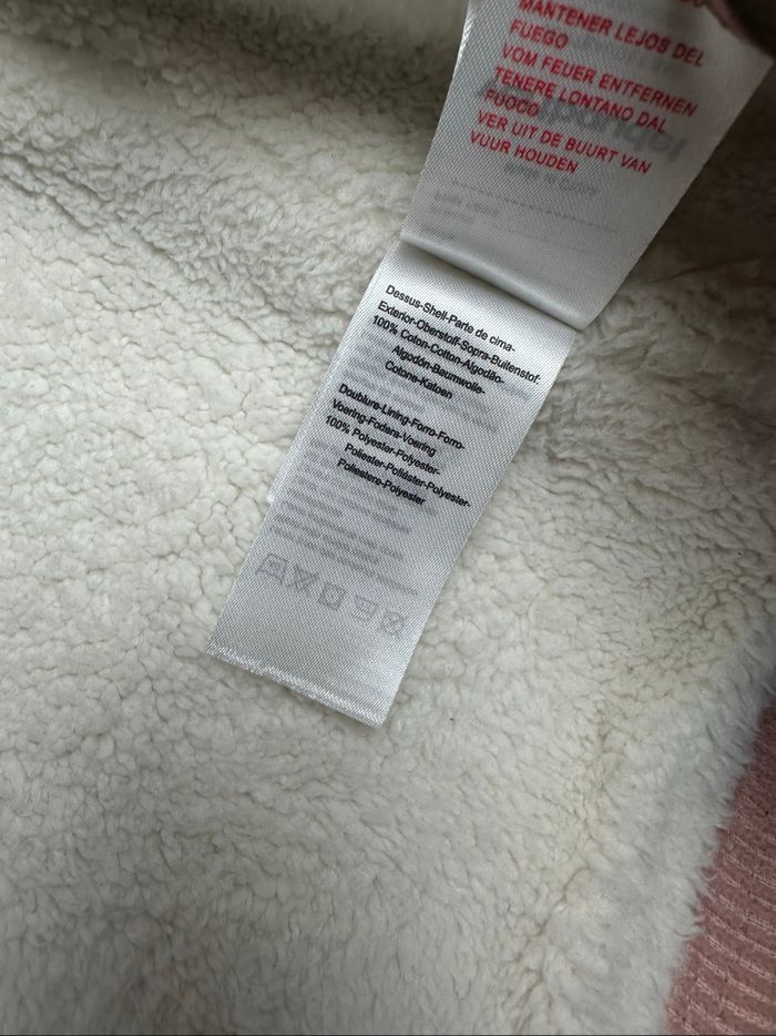 Veste mi saison en velours côtelée doublé sherpa - taille 7 ans 122cm - photo numéro 8
