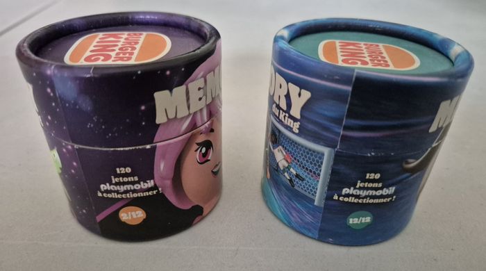 Lot de 2 jeux Memory Burger King / Playmobil Ayuma et sport - photo numéro 3