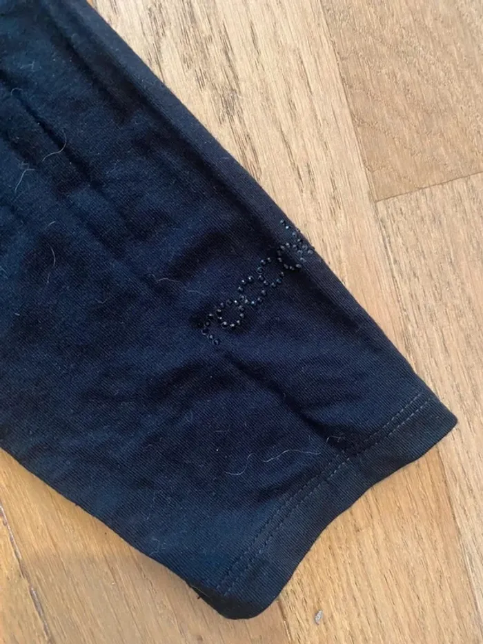 Top en viscose noire et strass Roccobarocco taille 48 IT (44 FR) - photo numéro 5