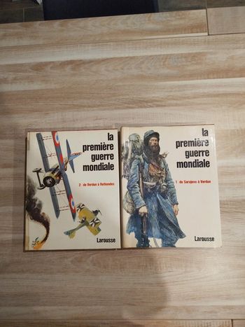 Livre la première guerre mondiale 2 volumes