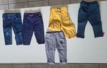Pantalons taille 12 mois