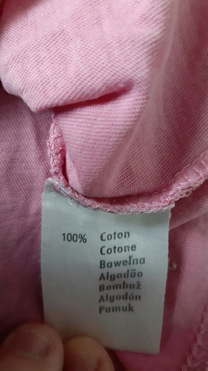 2 t-shirts manches courtes fille 100% coton - photo numéro 4