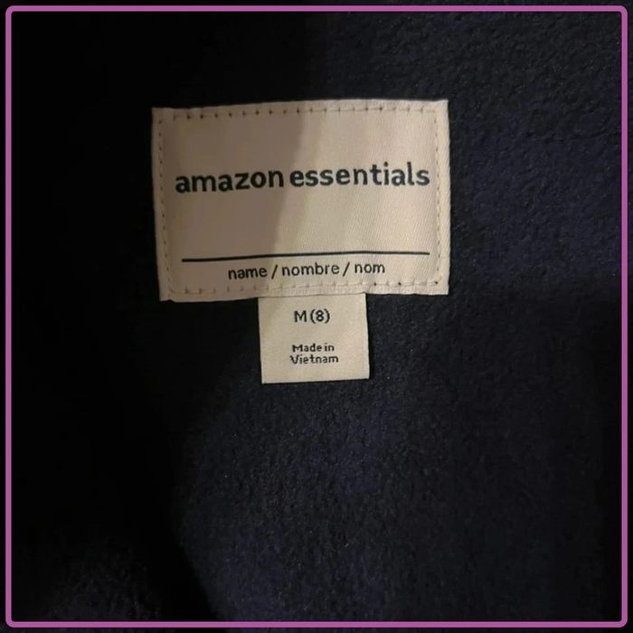 Pull polaire Amazon essentials 8 ans neuf - photo numéro 2