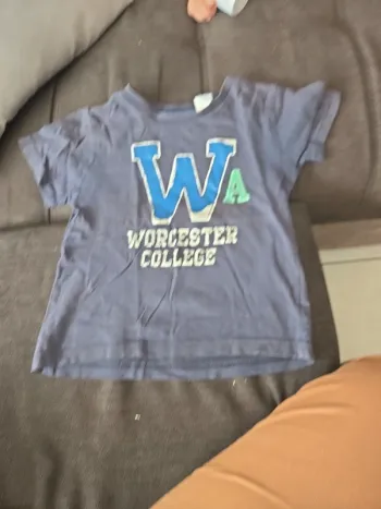 T-shirt manche courte bleu