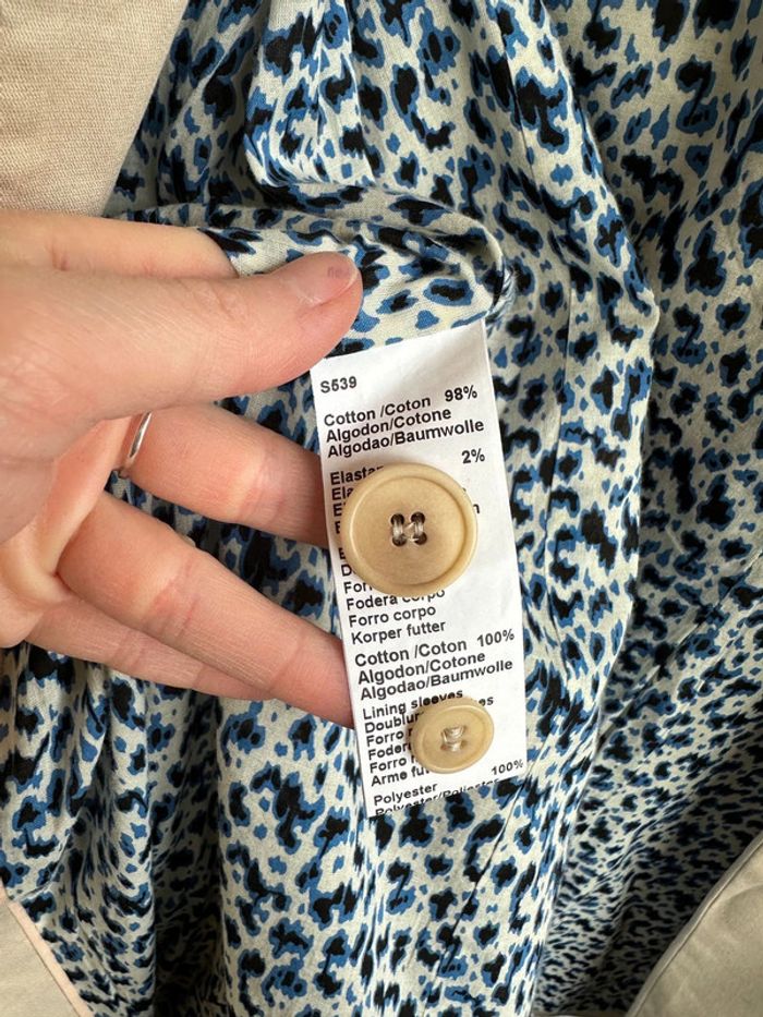 Veste beige façon trench taille 38 - Pablo - photo numéro 10
