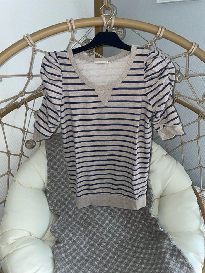 Pull rayé Xs