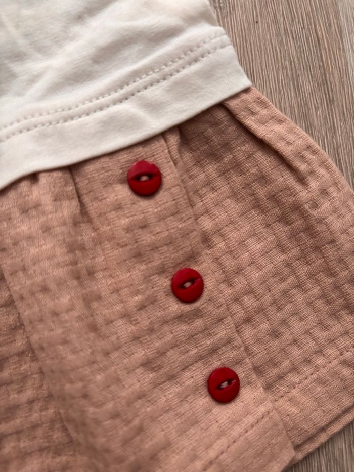 Lot ABSORBA Neuf : Robe et Tee-shirt 6 mois / 68 cm - photo numéro 4