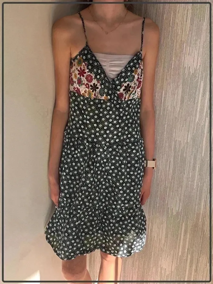 Robe courte taille 36/38 marque coquetto *