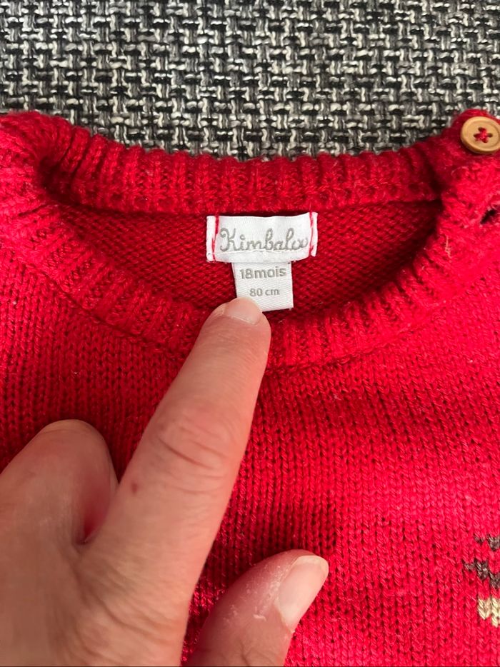 Pull Noël bébé - photo numéro 2