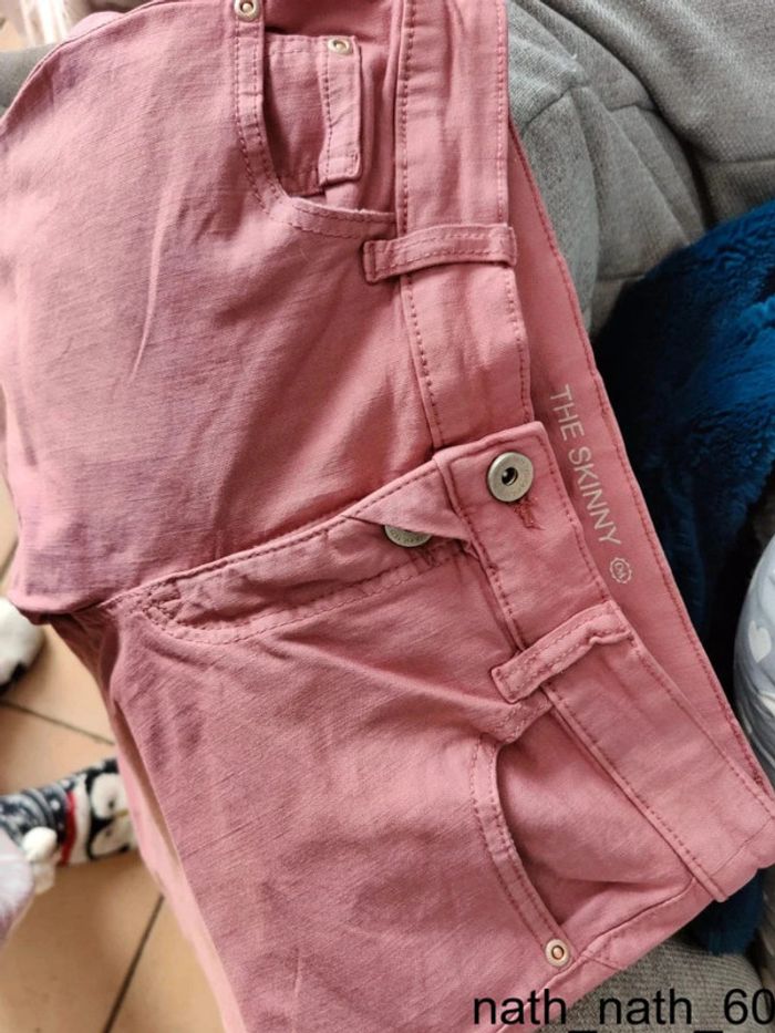 Jeans skinny rose - photo numéro 2