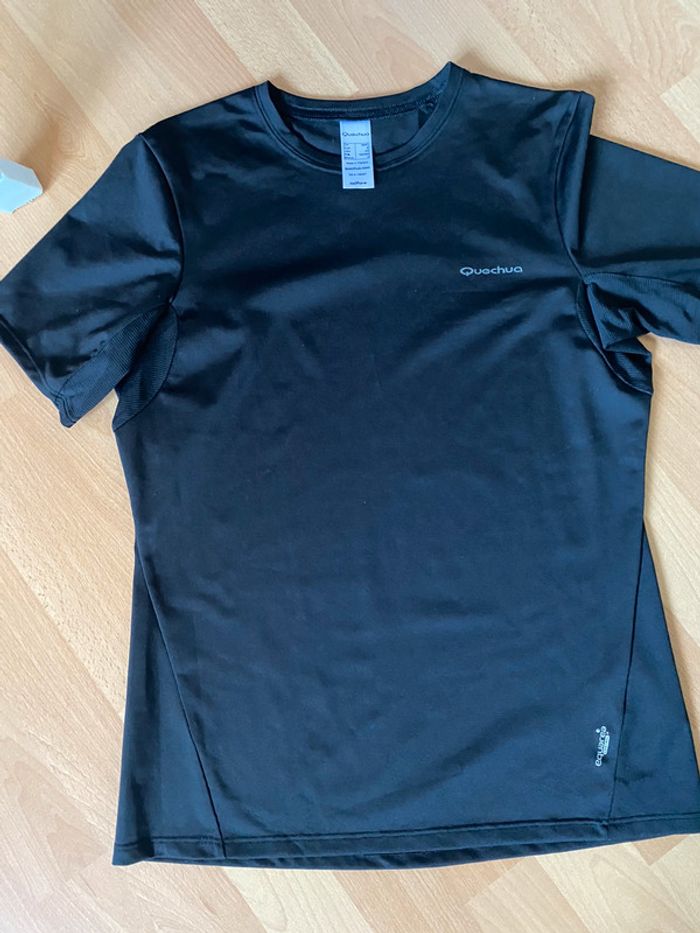 T-shirt noir Quechua Equarea Control Taille S