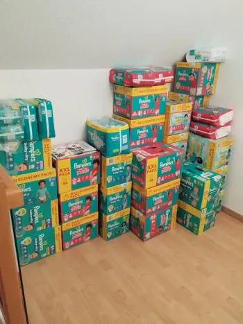 Couches Pampers baby dry ou premium ou pants culottes