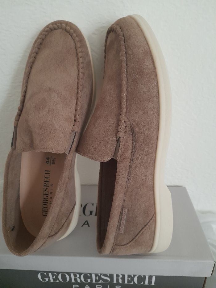 Mocassins homme couleur taupe - photo numéro 4
