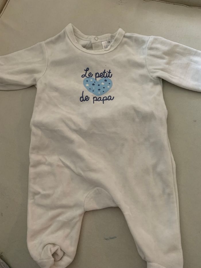 Lot 10 pyjamas 1 mois - photo numéro 5