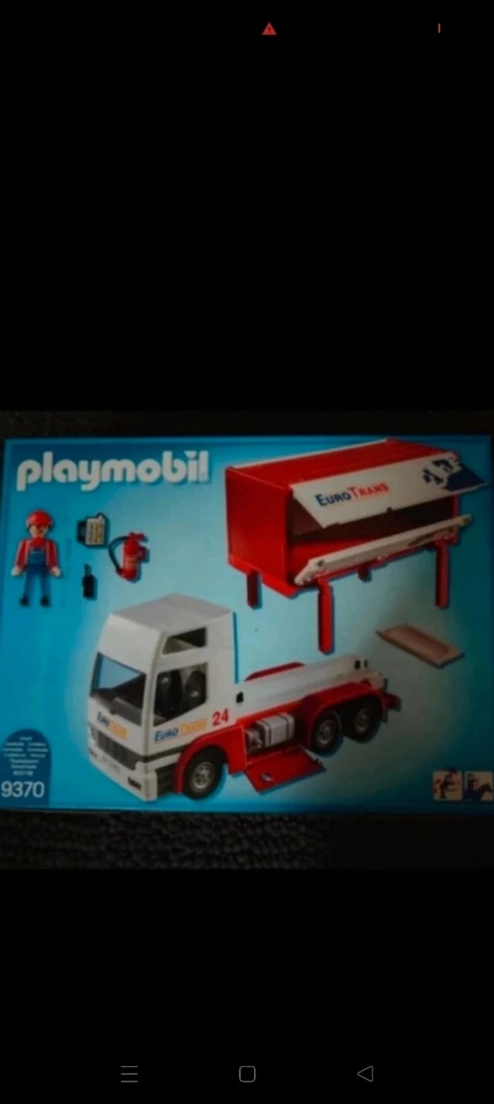 Camion de marchandises 9370 Playmobil neuf