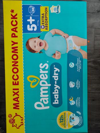 Couche pampers taille5+