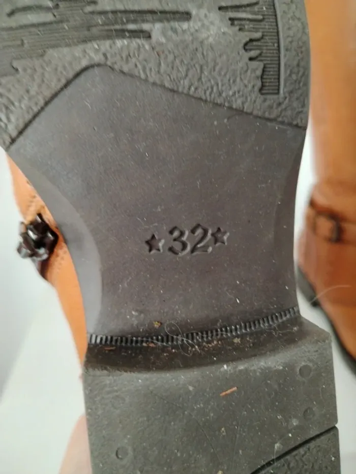 Bottes en cuir pointure 32 Les fées de bengale - photo numéro 19