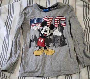 Tee-shirt gris Disney