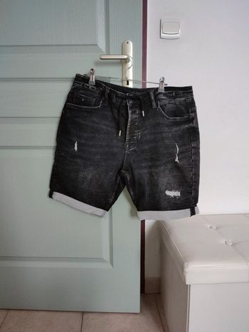 Short slim en jean homme taille 46