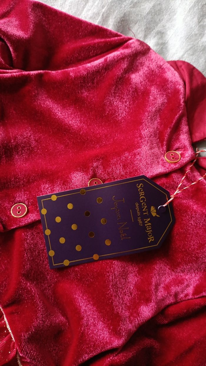 robe fille Noël sergent major 6 mois - photo numéro 5
