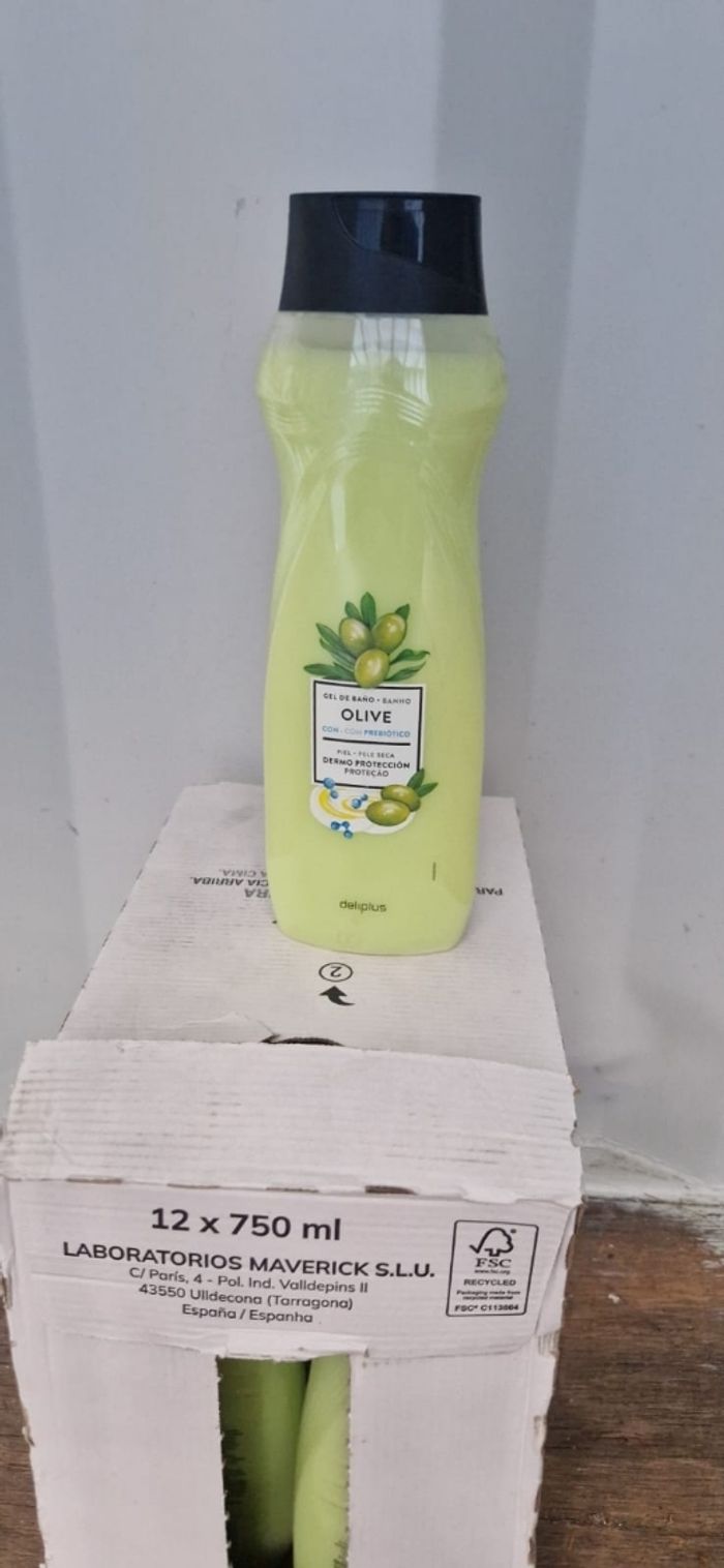 gel douche 1 € par colis de 12