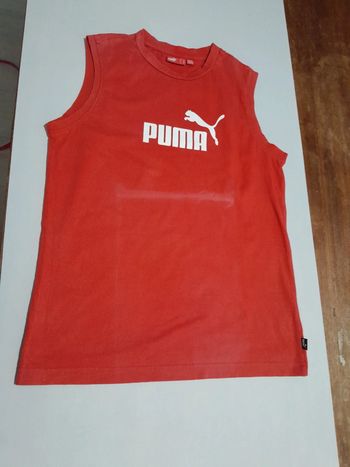 Tee shirt sans manche puma 14 ans