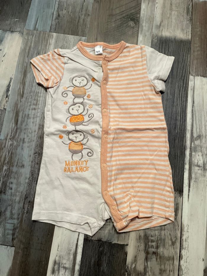 Très jolie grenouillère été garçon 12 mois