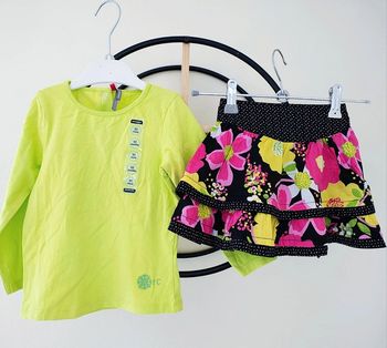 23-24 mois 2 ans ensemble orchestra teeshirt et jupe