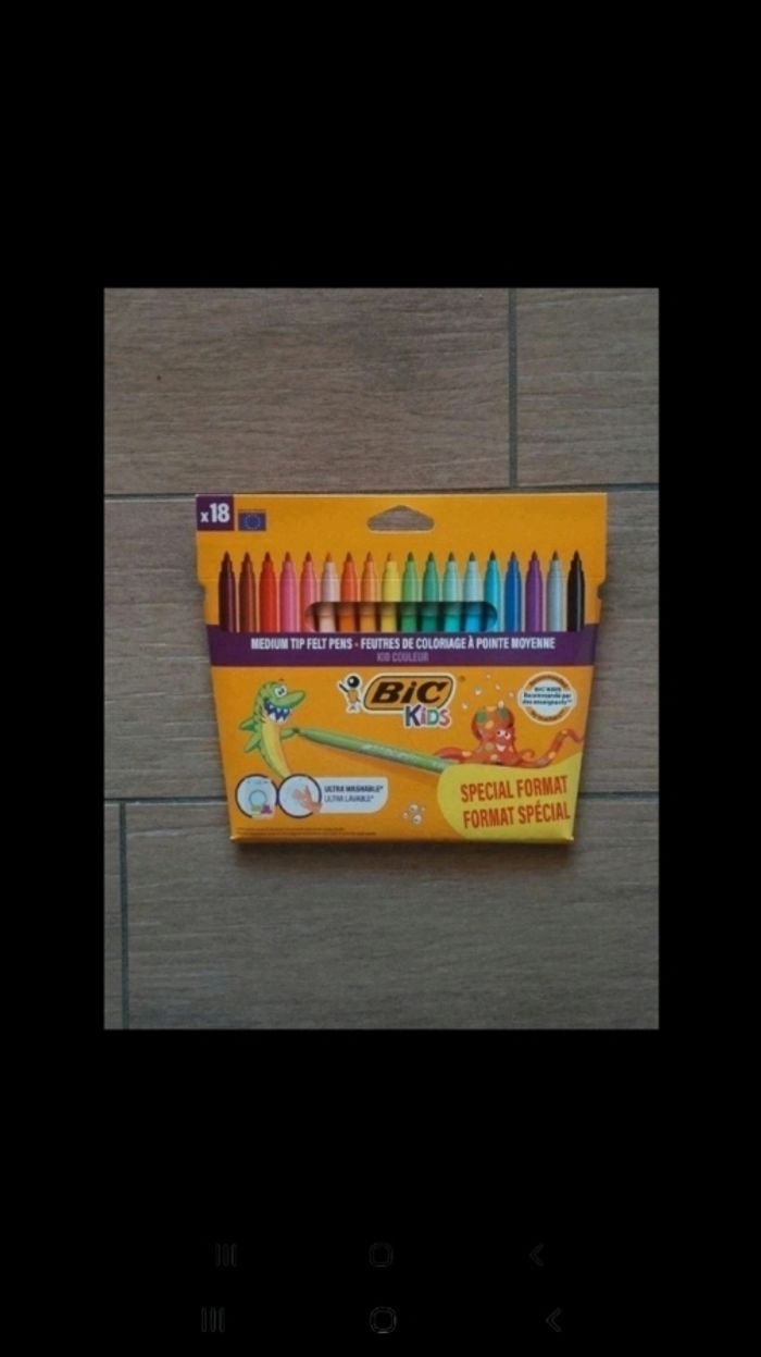 Feutres bic
