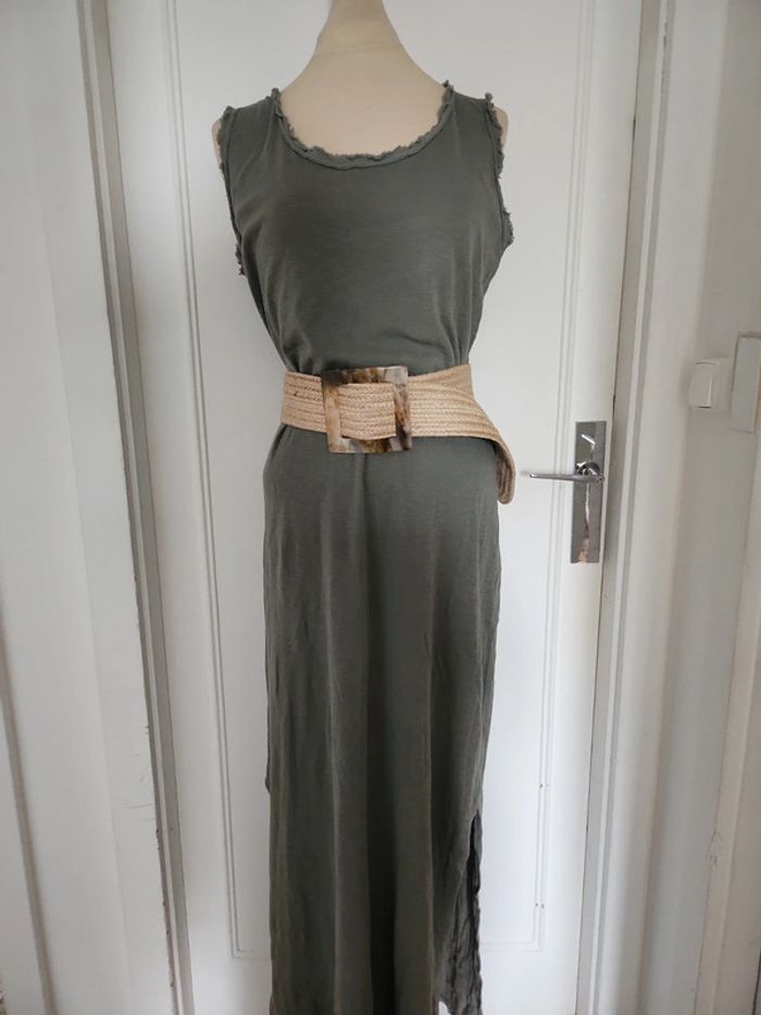 Robe longue d été coton