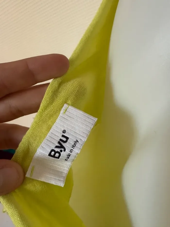 Débardeur vert neuf sans étiquette taille XS b.yu - photo numéro 6