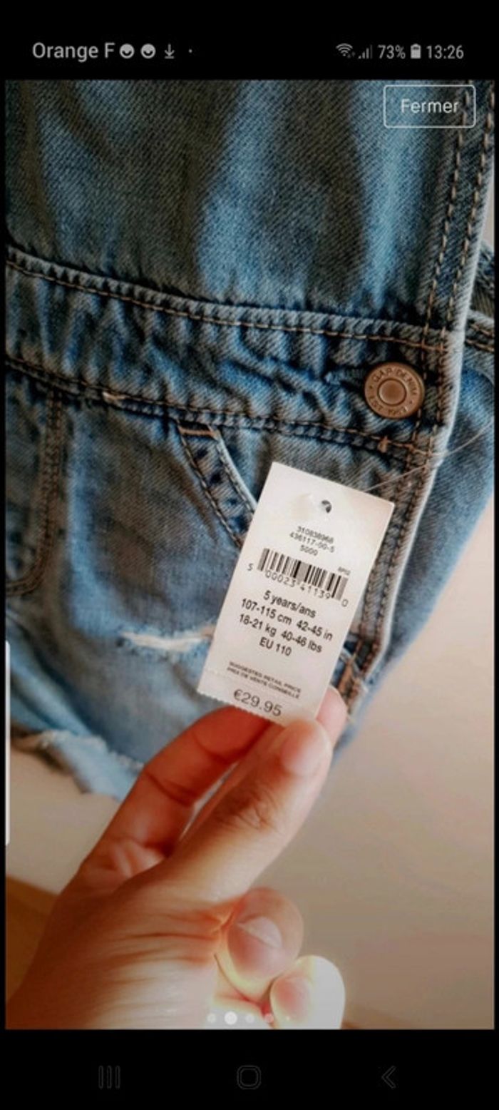 Salopette Gap neuf - photo numéro 2