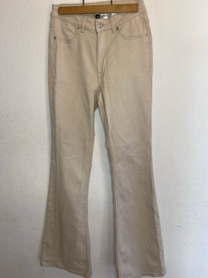 Jean pantalon crème H&M femme