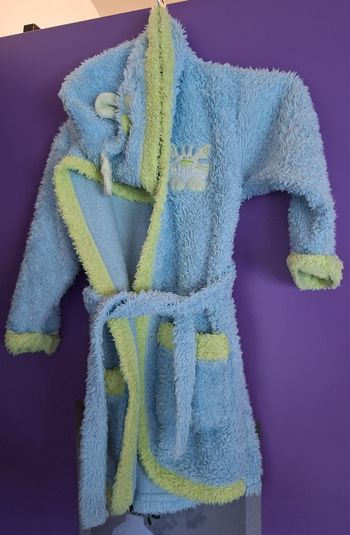 Peignoir avec capuche 3 ans