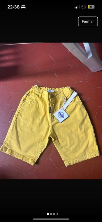 Short enfant neuf