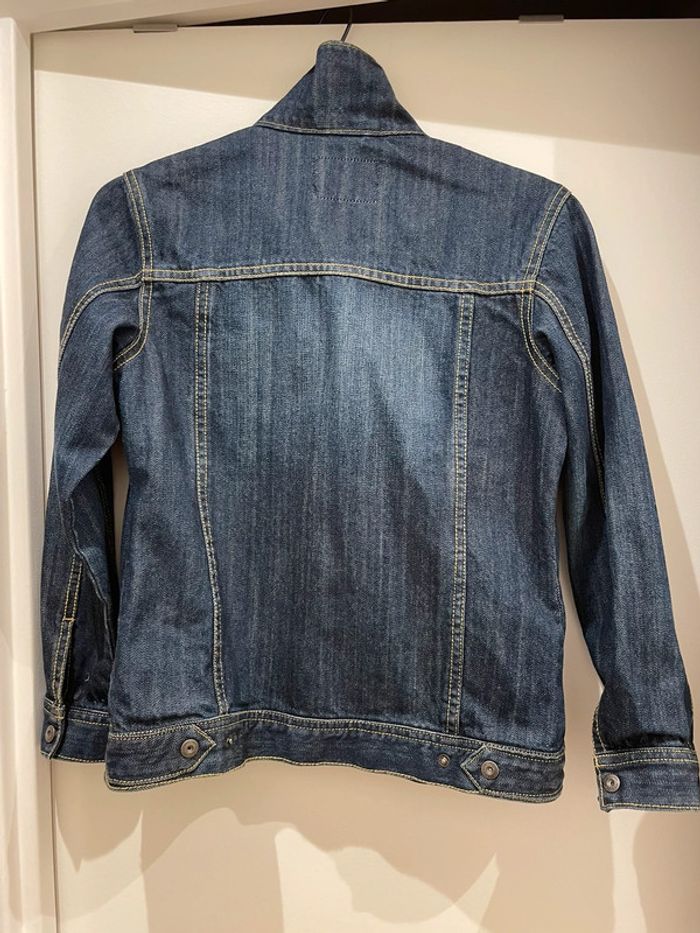 Veste en jean vertbaudet taille 12 ans - photo numéro 3