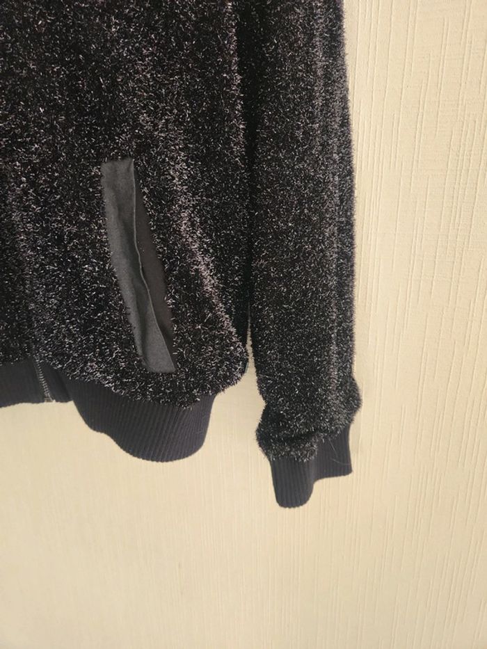 Jolie veste blouson Teddy noir Kookai S - photo numéro 4