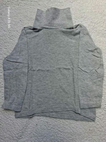 T-shirt col roulé garçon 5 ans