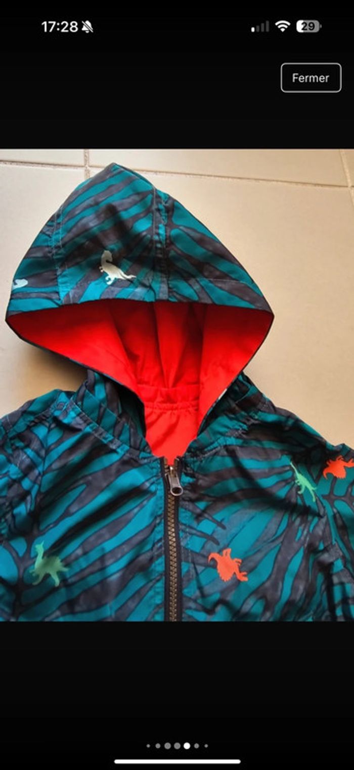 Veste catimini 4 ans réversible - photo numéro 7