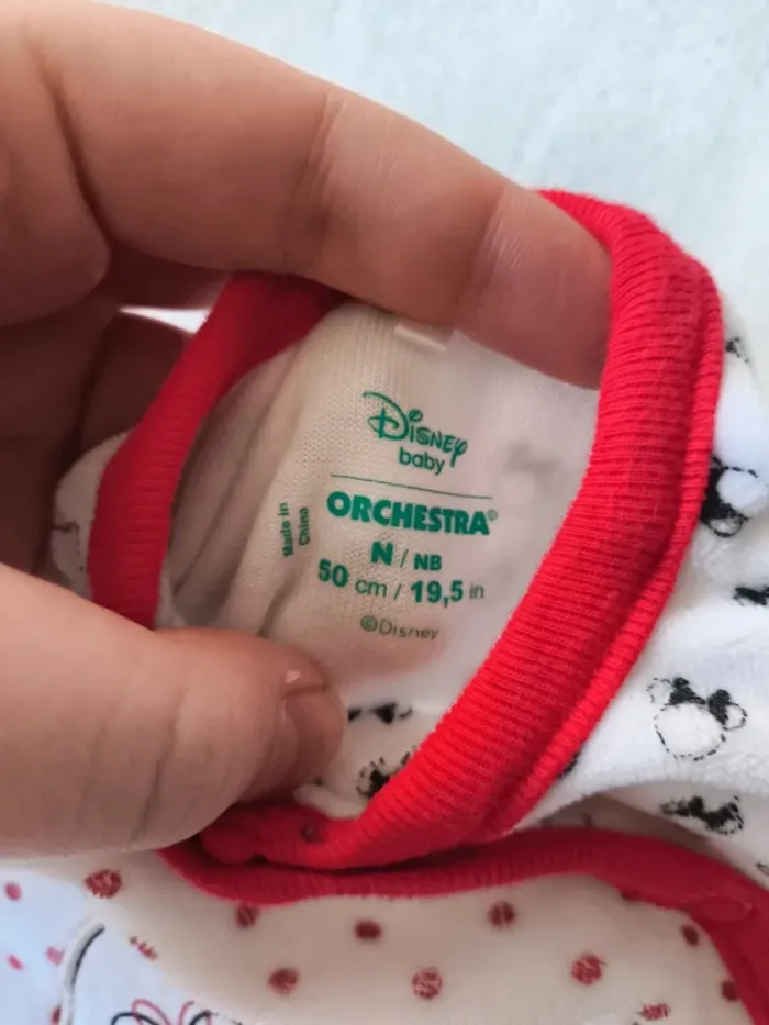 Lot 2 pyjamas 1 pièces disney - photo numéro 3