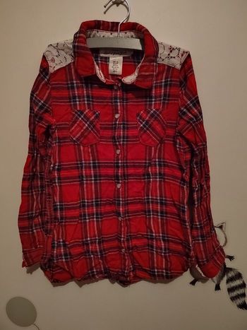 Chemise à carreaux