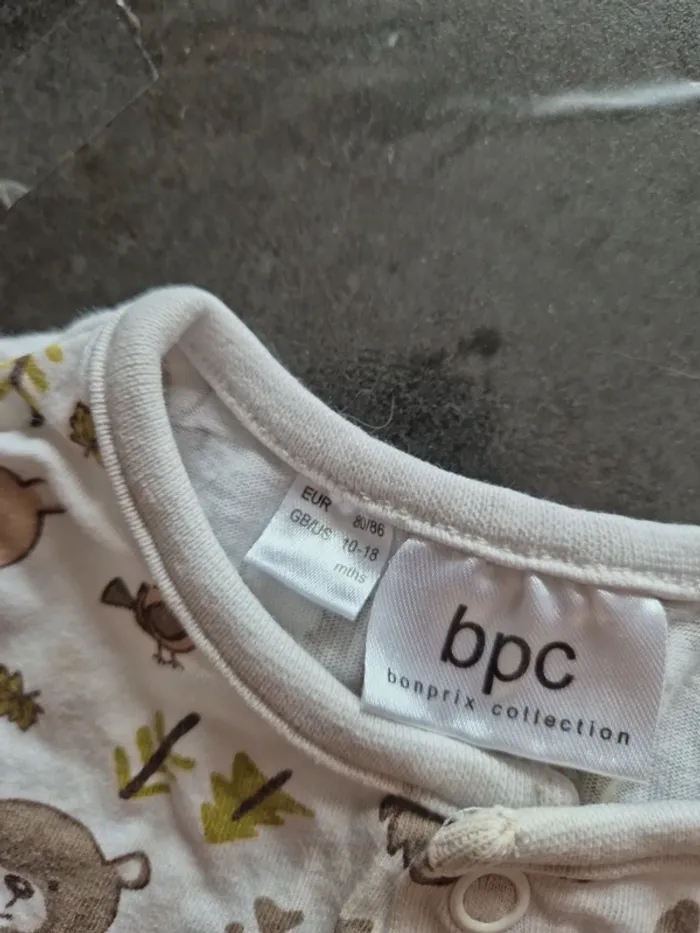 Pyjama grenouillère nounours garçon - photo numéro 3