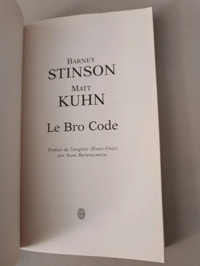 Le bro code le livre de la série culte how i met your mother - photo numéro 12