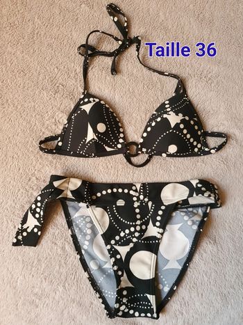 Maillot de bain 2 pièces Etam taille 36