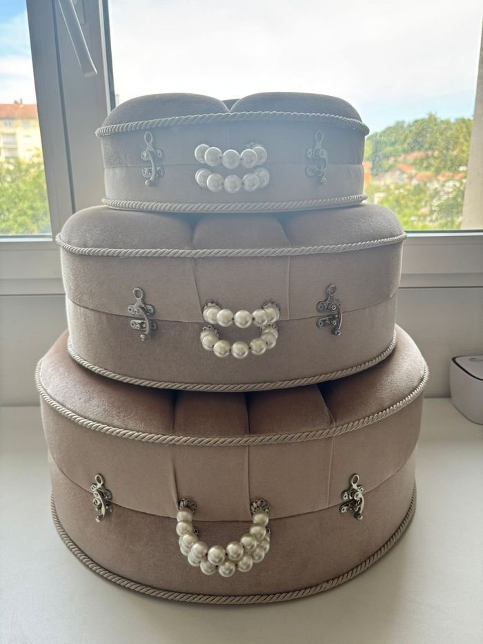 Valise trousseau mariée