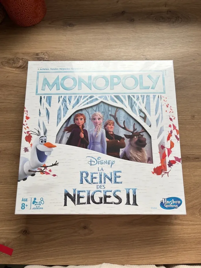 Jeu Monopoly Reine des Neiges 2