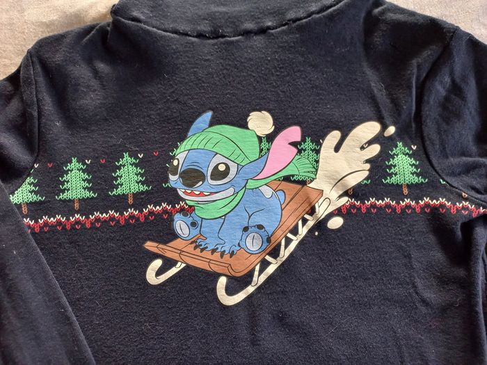 Sous-pull Stitch Noël garçon 6 ans - photo numéro 2