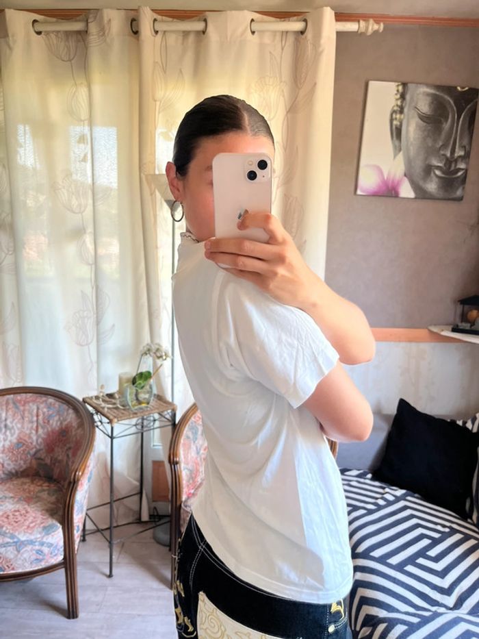 Tee-shirt coquette biche western country y2k 2000yer bohème champêtre vintage - photo numéro 4