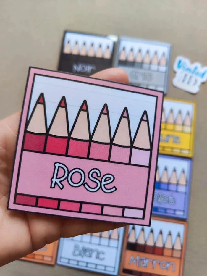 Cartes de nomenclature des couleurs - photo numéro 5